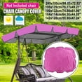 thumbnail image 3 of Replacement Canopy for 2/3 Person Swing - PINK COLOR - REPLACEMENT CANOPY TOP ONLY-  METAL FRAME NOT INCLUDED, 3 of 14