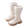 thumbnail image 4 of CAICJ98 Girls Knee High Riding Boots Fashion Winter Boots Zipper Tall Boots Girls (Toddler/Little Kid/Big Kid),3.5, 4 of 9