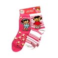 thumbnail image 2 of 6pk Nick Jr Dora The Explorer Girl's Crew Socks (size 5-6.5), 2 of 2