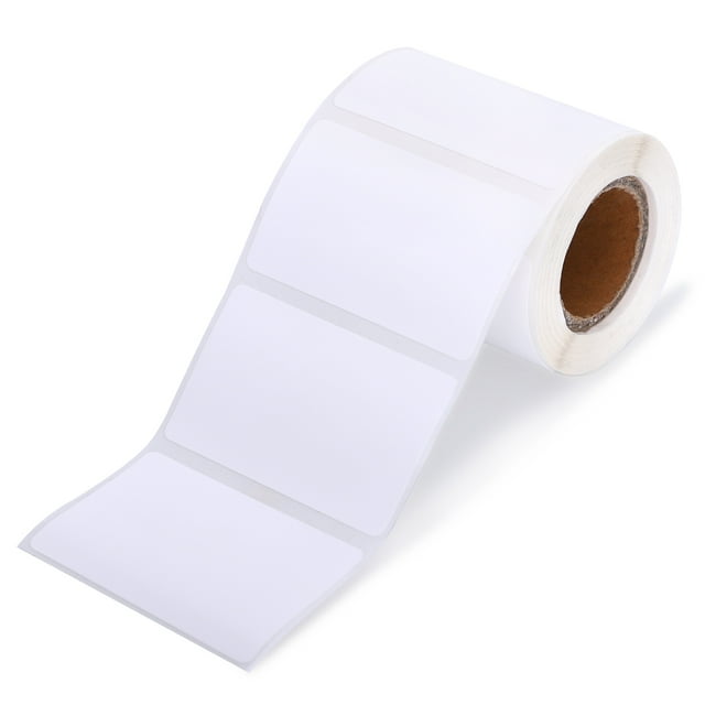 Autocollant d'Imprimante d'Étiquettes Papier d'Étiquettes Thermique Autocollant Rouleau de Papier Imprimable Imperméable Résistant à l'Huile Résistant aux Déchirures Prix Nom Impression de Codes-Barres Convient aux Séries DP23/DP30 Imprimante Thermique Machine d'Étiquettes
