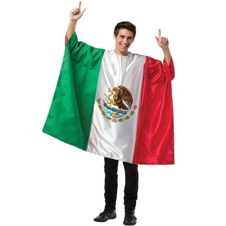 Mexico Flag Tunic Adult Costume