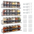 thumbnail image 1 of Spice Rack Ultimate Hostess para pared, 4 niveles, cromado, 1 of 9