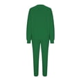 thumbnail image 7 of Fanxing Sweatsuits 2pcs Sets Womens Under $20.00 Pink Women 2 Piece Sets Tracksuits Green Crewneck Pullover Sweatshirt Outfits Solid Oversized Jogging Pants Prime Day Deals Clearance, 7 of 7
