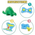 thumbnail image 3 of Juego Color Dough Toy VConejo Dinosaur World para niños de 2 a 4 a 8 años, 3 of 6