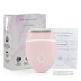 thumbnail image 6 of Electric Lady Shaver, Women Razors for Shaving Cordless 3-in-1 Painless Shaver for Women Face, Legs and Underarm, Portable Bikini Trimmer Wet & Dry Hair Removal, Cordless - Rechargeable,Pink, 6 of 7