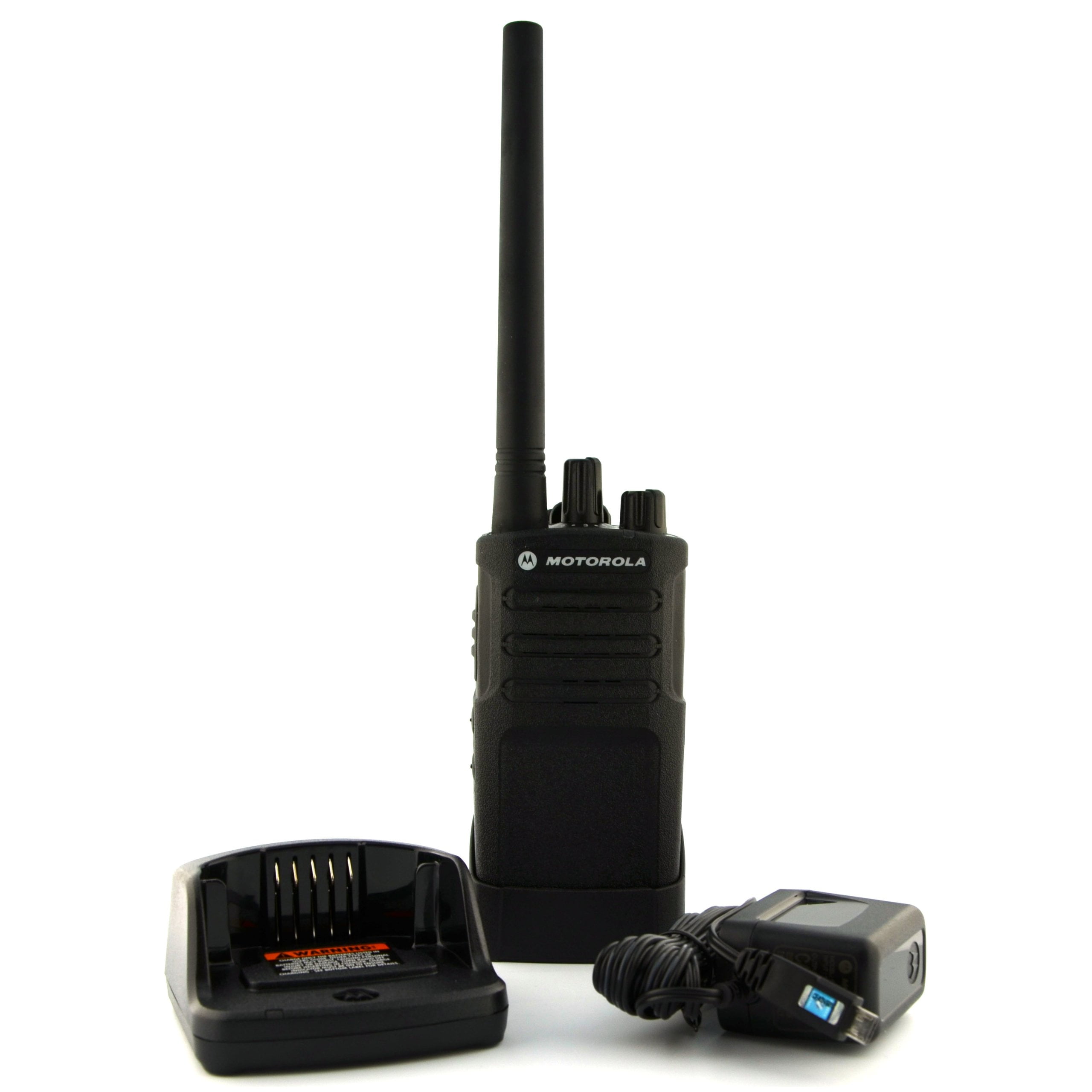 Motorola RMV2080 On-Site 8 Channel VHF Rugged Two-Way Business Radio with NOAA (Black)