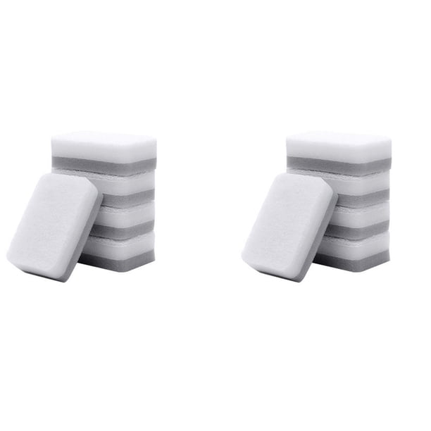 Bewildely Paquete de 5 esponjas para lavar platos, encimera, cuencos, fregador, limpieza absorbente de agua para el hogar, baño, restaurante Suministros de limpieza para el hogar Suave/10 piezas Bewildely HA002794-01