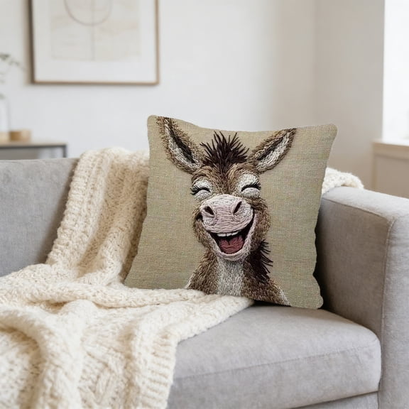 Pillow Cases, Spring Cute Pet Patterns Cushion Cover Soft Throw Pillow Cover For Sofa And Chair Ideal Choice For Spring Easter Sofa And Bedroom Decoration