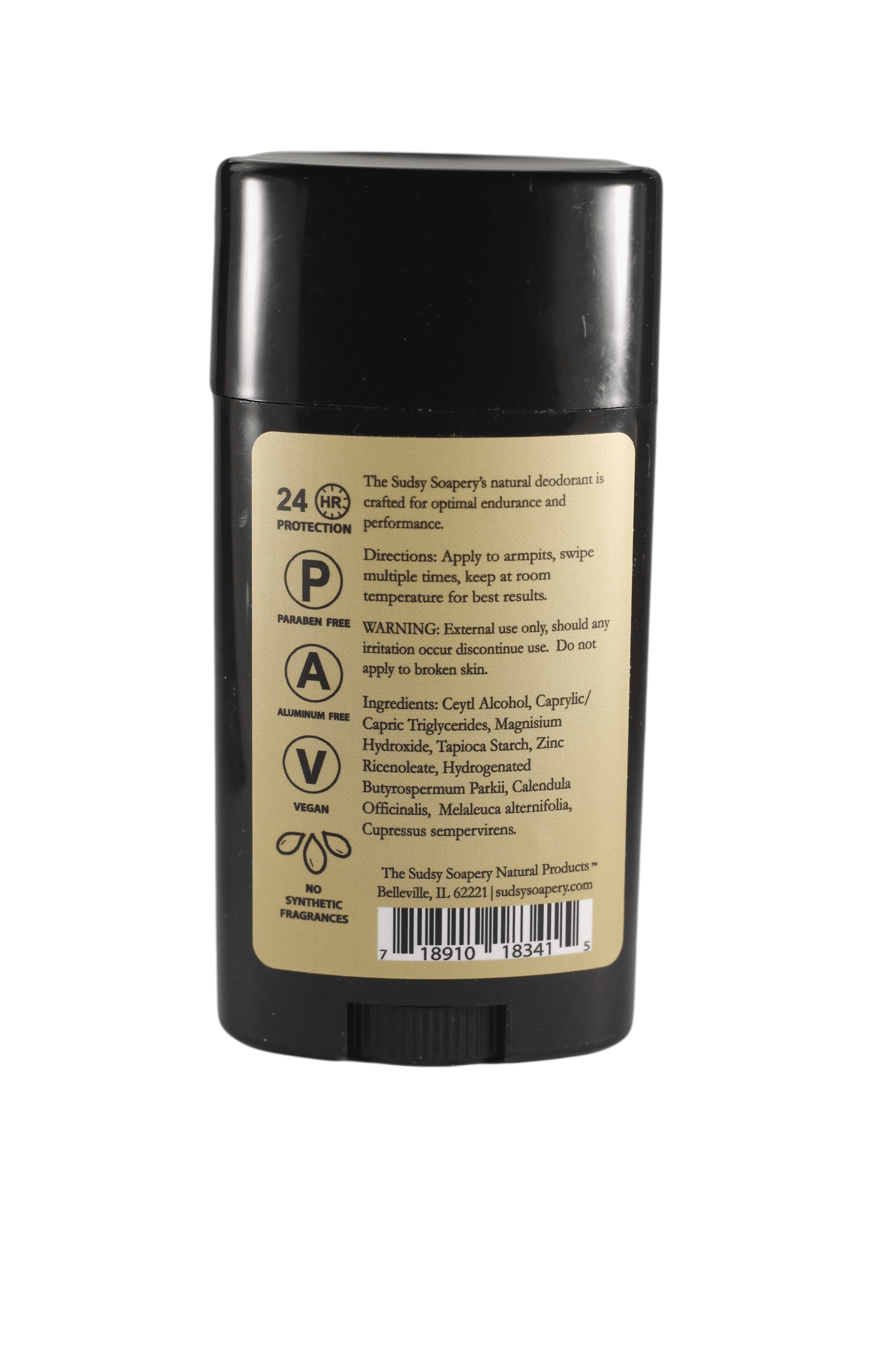 Cypress and Tea Tree Stick Deodorant, Aluminum and Paraben 2.75 oz (78g) -