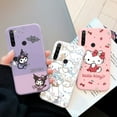 thumbnail image 2 of Cute Phone Case For Xiaomi Redmi Note 8 8T Pro note8 Girl Anti-drop Cinnamoroll Kuromi Hello Kitty Silicone Shockproof TPU Cover Kba-sanlo236 Redmi Note 8, 2 of 6