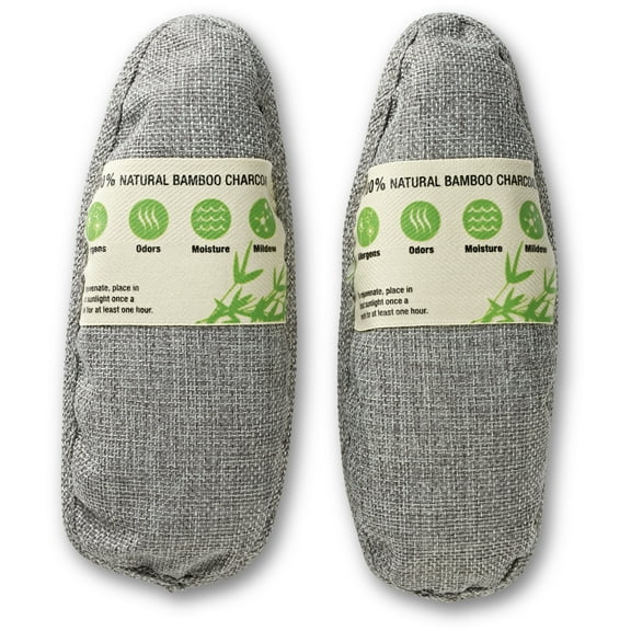 SOFCOMFORT Natural Bamboo & Charcoal Shoe Odor Neutralizer