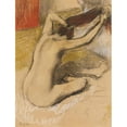 thumbnail image 3 of Edgar Degas 19x24 Black Modern Framed Museum Art Print Titled - Woman Painting Herself (1889-92), 3 of 5