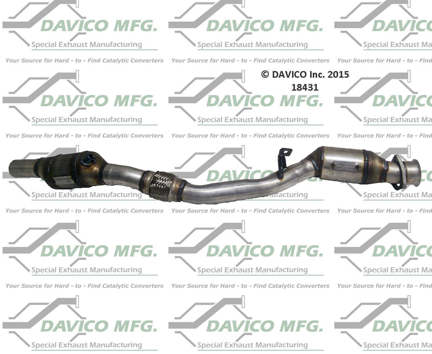 Davico Mfg 18431 Direct-Fit Catalytic Converter