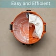 thumbnail image 6 of 5 Pack VF3501 Filter Bags, Compatible with Ridgid 3 to 4.5 Gallon Dust Bags/ Dry Vac Bags, Fine Dust Bags Part# RIDGID VF3501 / WORKSHOP WS32045F., 6 of 6