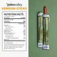 thumbnail image 2 of 100% Grass Fed Venison Sticks – 10 Pack – Keto-Friendly, High Protein, Low-Calorie Snack – Omega-3 Rich, Gluten-Free, Nitrate-Free, Naturally Flavored – Healthy On-the-Go Meat Snack, 2 of 5