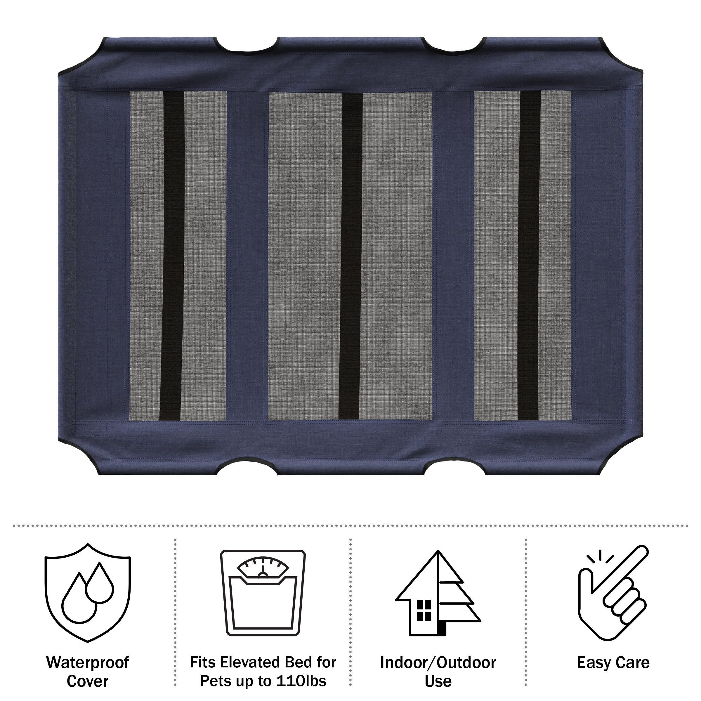 PETMAKER 48x36 Inch Waterproof Elevated Dog Bed Cover photo 3