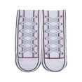 thumbnail image 2 of Penkiiy Socks for Men Men's Woman's Fashion Socks Funny Canvas Shoes 3D Print Cotton Sweat-absorbent Short-section Socks White Socks, 2 of 2