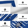 thumbnail image 5 of Winter Navy Blue Outdoor Rug 5x8 Ft, Non Slip Washable Area Rug, Christmas Xmas Modern Minimalist Words Art Patio Rugs Carpet Runner, Large Floor Mat for Indoor/Outdoor Deck Porch Camping, 5 of 8