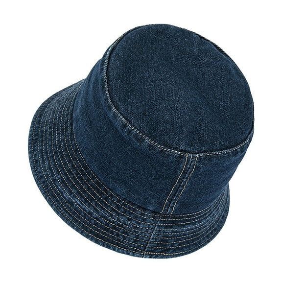 Hats Unisex Bucket Washed Jean Denim Bucket Cap Adjustable Sun For Women Travel Summer Outdoor Fisherman Cap Hat