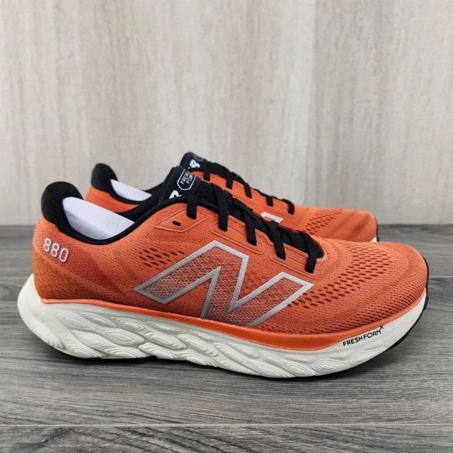 New Balance Fresh Foam X 880v14 Size 10.5 Mens Infield Clay Orange Running Shoes