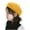 Yellow, variant on BFHHYA French Beret Hat for Kids Boys Girls Elegent Classic Fashion Warm Beanie Cap Beret for Party Romantic Themed Fancy Dress 2-4 Years