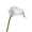 White, variant on Verdsylv Artificial Calla Lily, 1 Stem Calla Lily Artificial Flower - Realistic Floral Arrangement for Wedding Home Table Centerpiece Party Decor, Wedding Floral Arrangement, Dark Purple