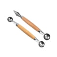 thumbnail image 6 of Monyance multi-function fruit scooper Stainless Steel Watermelon Scoop Spoon for Fruit Carving(8.66X1.18X1.18Inches), 6 of 10