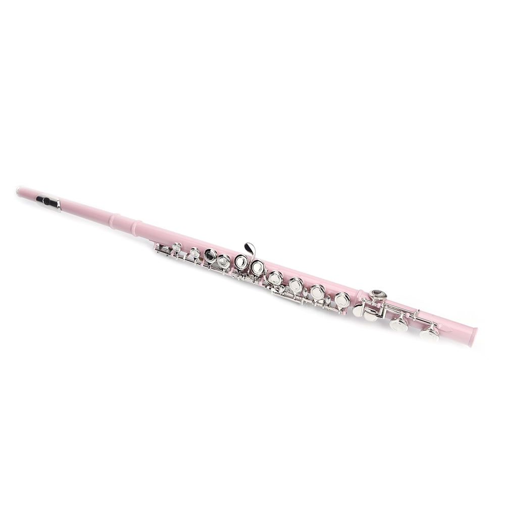 Cupronickel C 16 Closed Holes Concert Band Flute Pink