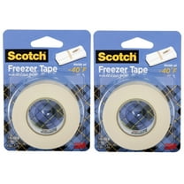 Scotch Freezer Tape - Writable Surface for Labeling - 2 Rolls, 3/4 x 1000 Inch