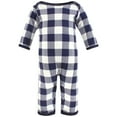 thumbnail image 4 of Hudson Baby Infant Boy Thermal Coveralls 2pk, Football, 12-18 Months, 4 of 4