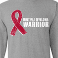 thumbnail image 4 of Inktastic Multiple Myeloma Warrior Long Sleeve T-Shirt, 4 of 5