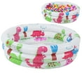 thumbnail image 2 of Round Pools For Children, Swimming Pool Inflatable Swimming Pool Durable With Cartoon Dinosaur Pattern For Swimming, 2 of 7