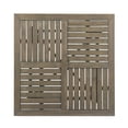 thumbnail image 3 of Christopher Knight Home Ferris Acacia Wood and Wicker 5-piece Dining Set by  Gray, 3 of 5