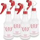 thumbnail image 2 of Botella pulverizadora de plástico Uineko (paquete de 4, 16 onzas, multiusos) Botellas pulverizadoras resistentes a prueba de fugas Botella de agua vacía para solución de limpieza Plantación de mascota, 2 of 4