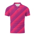 thumbnail image 5 of Vetsdori Men's Polo Shirt - Short Sleeve Collared Button Printed Design for Casual Daily Wear or Outdoor Activities, 5 of 5
