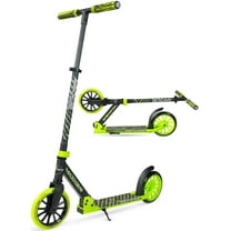 Madd Gear Eclipse Commuter 200mm Wheels Scooter - Great for Kids and Adults, Green