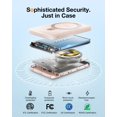thumbnail image 3 of TORRAS EasyGo 0.45" Slim Magnetic Portable Charger Power Bank for iPhone, 5000mAh 22.5W Fast Charging Wireless Battery Pack Compatible with Magsafe,, 3 of 8