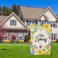 thumbnail image 4 of Hello Spring Flower Garden Flag 12x18 Inch Double Sided for Outside, Floral Welcome Spring Flag Seasonal Yard Outdoor Decoration, 4 of 6