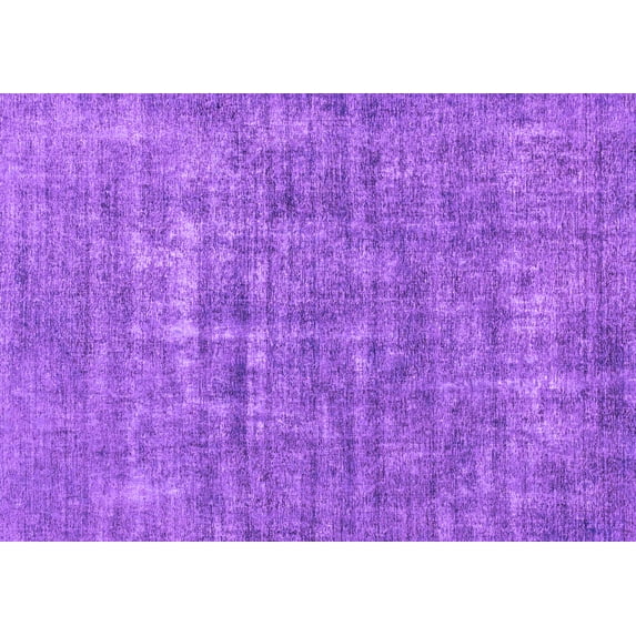 Ahgly Company Indoor Rectangle Abstract Purple Modern Area Rugs, 5' x 8'