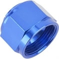 thumbnail image 3 of Aluminum -16 AN Flare Fitting Cap, Blue Anodized, 3 of 6