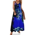 thumbnail image 1 of Claude Monet Le Bassin aux Nymphéas - Vestido sin mangas de estanque de nenúfares azules Vestido de mujer vestidos para mujer, 1 of 7