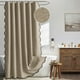 thumbnail image 1 of XmhyTop-A Cortina de ducha de lino, estilo bohemio, moderna, para baño, 200 x 240 cm, 1 pieza, elegante y duradera, color caqui., 1 of 5