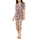 thumbnail image 1 of Vestido a media pierna con pliegues de Leyden para mujer multicolor pequeño Leyden 91049LMA-FLU, 1 of 1
