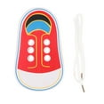 thumbnail image 2 of De Cordones De Roja De Juguete Para Niños Juguete De Aprendizaje De Básicas De Para, 2 of 7