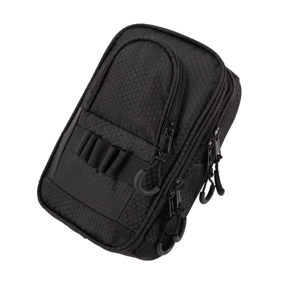 YXMEIGUO Golf Valuables Pouch, Golf Ball Bag Pouch, Waterproof Golf Balls Bags for 12-15 Balls, Zipper Golf Storage Bags with Multiple Pockets for Men & Women
