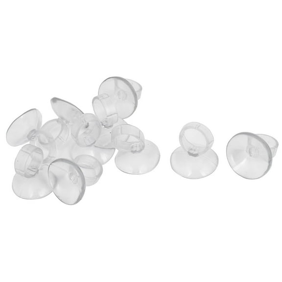 Unique Bargains 10 Pcs Suction Cup Sucker Clip Holder Aquarium Fish Tank for 16mm Pipe Heater