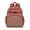 Retro Boh, variant on Llama Face Waterproof School Backpack - Kawaii Ergonomic Travel Daypack with Chest Strap, Breathable Padded for Teens & Students