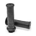 thumbnail image 1 of Krator Poignée de Guidon de Moto Noire 7/8 Pouces Compatible avec Honda Helix Ruckus Reflex Elite Aile Argentée, 1 of 2
