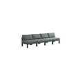 thumbnail image 3 of Meridian Furniture Nizuc Grey Outdoor Patio Modular Sofa, 3 of 8