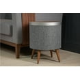 thumbnail image 4 of Table d'Appoint-Zain-Noyer/gris/argent, 4 of 5